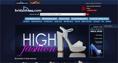 Desktop Screenshot of bridalshoes.com